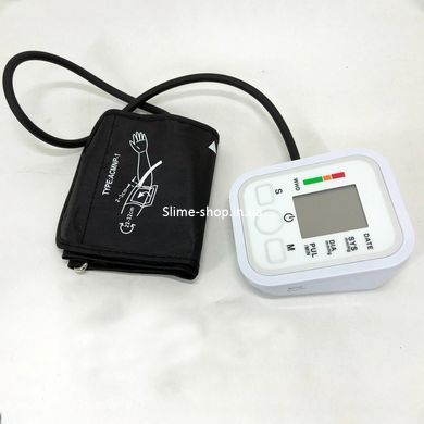 Електричний тонометр ARM Style B02R, Апарат для вимірювання тиску автомат, Тонометр QP-871 з пам'яттю