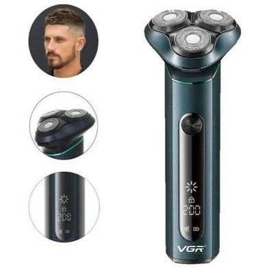 Электрическая мужская бритва для бороды VGR V-310, Бритва для бороды электронная, Триммер NT-581 для усов