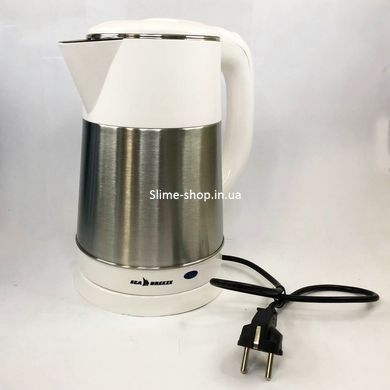 Маленький чайник SeaBreeze SB-016 1500 Вт, Бесшумный чайник, Мощный JT-767 кухонный чайник