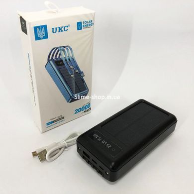 Повербанк для подорожей 20000mAh, Переносний зарядний банк, BV-682 Зовнішній аккамулятор