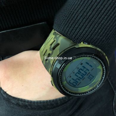 Годинник чоловічий спортивний SKMEI 2070CMGN, Годинник спортивний, Протиударний годинник, Годинник FB-852 спортивний спорт
