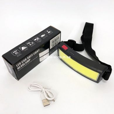 Налобный фонарик с usb зарядкой Bailong BL-F007-COB, Налобный прожектор, Налобный PG-326 фонарь яркий
