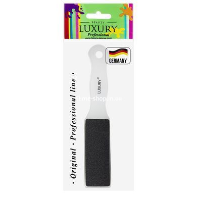 Терка для пяток Beauty Luxury шлифовочная двусторонняя грит 80/120 ТN-10