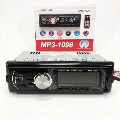Автомагнитола магнитола в авто с Usb MP3-1096 BT ISO, Однодиновая магнитола, Магнитолы JE-399 с USB