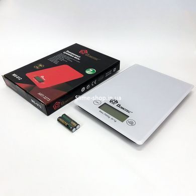 Весы кухонные DOMOTEC MS-912 Glass, электрические кухонные весы, точные кухонные весы. BN-258 Цвет: белый