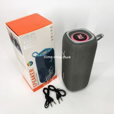 Активна блютуз колонка TG654, Портативна колонка з Bluetooth, Bluetooth колонка з JF-952 динамічним підсвічуванням