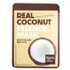 Тканевая маска для лица увлажняющая FarmStay Real Real Coconut с экстрактом кокоса 23 мл