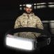 Налобный фонарик с usb зарядкой Bailong BL-F007-COB, Налобный прожектор, Налобный PG-326 фонарь яркий