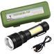Высококачественный фонарик Police BL-T630S-XPE+COB, Супермощный поисковый XB-609 ручной фонарь
