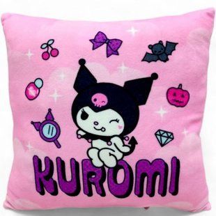 Подушка с принтом аниме "Sanrio - Куроми (Kuromi)", 30 см