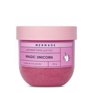 Скраб для тіла цукровий Mermade Magic Unicorn аромат "Зефір" 250 г