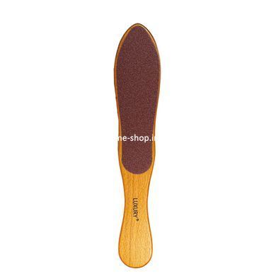 Терка для ног Beauty Luxury деревянная двусторонняя грит 80/120 TD-03