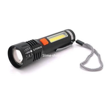 Сильный фонарик Bailong BL-P716-P50+COB, Фонарь с защитой от пыли, Сверхмощный EA-395 фонарь лед