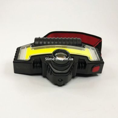 Мощный фонарь на голову Bailong BL-W685-LTS+COB+RGB, Портативный светодиодный RV-870 налобный фонарь