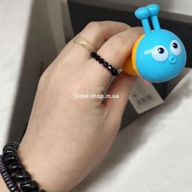 Игрушка заводная "Гусеница" (15 см) желтая