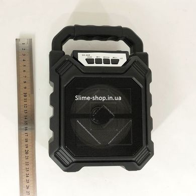 Беспроводная портативная Bluetooth колонка YF-668BT. QP-202 Цвет: черный
