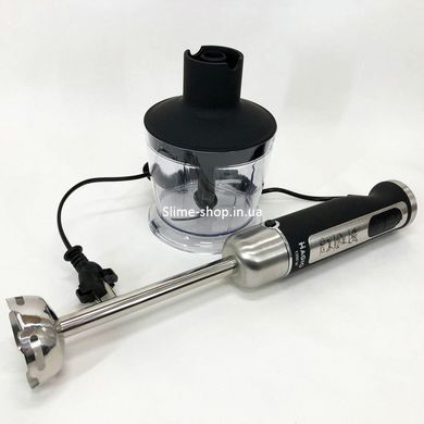 Блендер нержавеющая сталь MAGIO MG-644 1200 Вт, Бытовой измельчитель продуктов JM-191 для дома