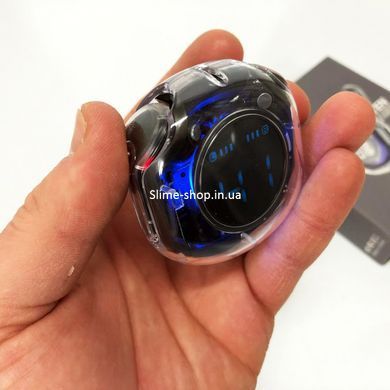 Беспроводные наушники TWS T8 PRO с прозрачным кейсом Вакуумные LED дисплей Bluetooth 5.3. UY-617 Цвет: черный