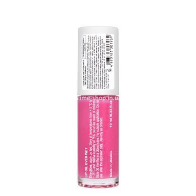 Масло для губ увлажняющее с оттенком Colour Intense Lip Oil Over Wet , 201 Розовое