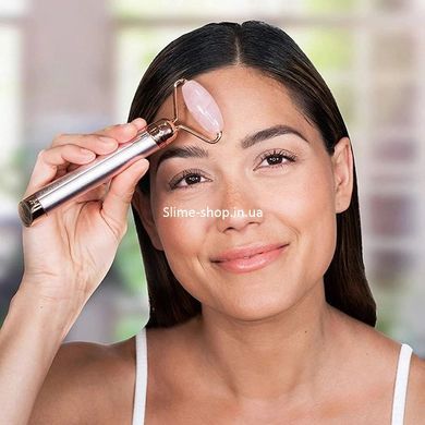 Масажер ролик електричний Facial Roller Massager. ZE-685 Колір: бежевий