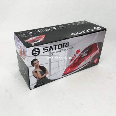 Праска SATORI SI-1820-RD, парова праска відпарювач, професійний GQ-889 парова праска