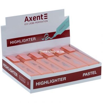 Маркер Highlighter 2537-A, 1-5 мм клиноп. пастель розовый
