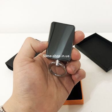 Зажигалка спиральная USB-811. Mercedes. LH-800 Цвет: черный