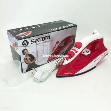 Праска SATORI SI-1820-RD, парова праска відпарювач, професійний GQ-889 парова праска