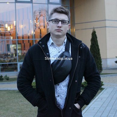 Бананка сумка, Уличная бананка, Вместительная бананка, Сумка на пояс набедренная, ZD-951 Бананка мужская