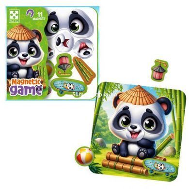 Игра развивающая Vladi Toys магнитная "Эмоции Пандочки" (укр)