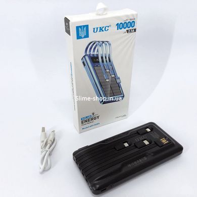 Хороший power bank 10000mAh, Портативный аккамулятор, Повербанк зарядное JC-860 устройство внешнее