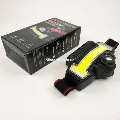 Мощный фонарь на голову Bailong BL-W685-LTS+COB+RGB, Портативный светодиодный RV-870 налобный фонарь