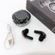 Беспроводные наушники TWS T8 PRO с прозрачным кейсом Вакуумные LED дисплей Bluetooth 5.3. UY-617 Цвет: черный