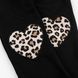 Костюм для дівчаток леопардовий 3 в 1 кофта з штанами та пов'язка Leo Cute Heart