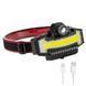 Мощный фонарь на голову Bailong BL-W685-LTS+COB+RGB, Портативный светодиодный RV-870 налобный фонарь