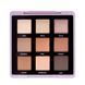 Палетка теней для век TopFace Maestro Academy Eyeshadow Bar 9 оттенков № 001