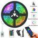 Светодиодная лента led RGB SMD 5050 RGB 5 м bluetooth, Лед лента на потолок, Led RJ-714 лента умная