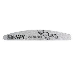 Пилочка&nbsp;для нігтів полірувальна SPL полубумеранг на м'якій основі 18 см ZF-308