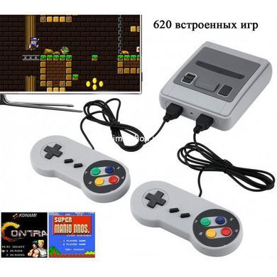 Портативна консоль на 400 ігор Game Box Dendy Super Mini, Ігровий джойстик ZT-492 до телевізора