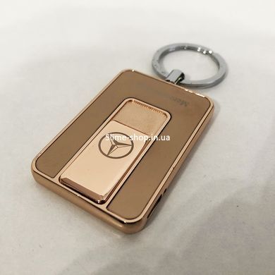 Запальничка спіральна USB-811. Мерседес. HO-466 Колір: золотий