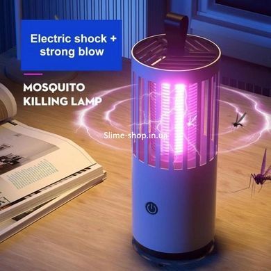 Лампа-пастка для комарів Побутова із зарядкою від Usb 1001 MOSQUITO JG-391 LAMP, портативна