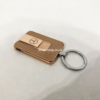 Запальничка спіральна USB-811. Мерседес. HO-466 Колір: золотий