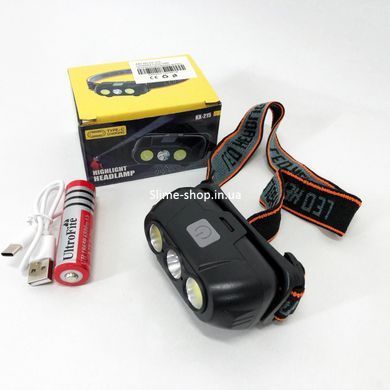 Светодиодный фонарь на лоб KX-215-LED-2COB, Налобная лампа, Надежный TF-403 налобный фонарь
