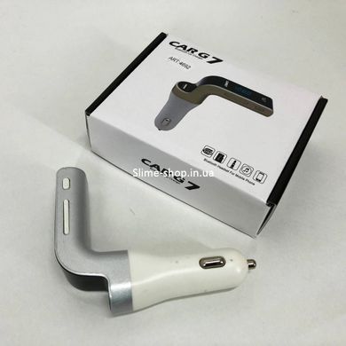 Fm модулятор usb Car G7 FM, ФМ-модулятор для автомобіля з USB, Фм-модулятори в машину BG-257 від прикурювача