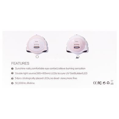 Лампа для сушіння гель-лаку Sun Y16 UV+LED 300 W