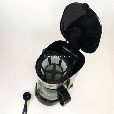 Кафеварка з автовідключенням MAGIO MG-964 650 Вт, Електрокавоварка крапельна, MC-414 Кавова машинка