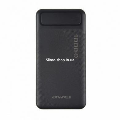 Power Bank Awei P5K 10000 mah Портативне зарядне УМБ MQ-164 2xUSB чорний