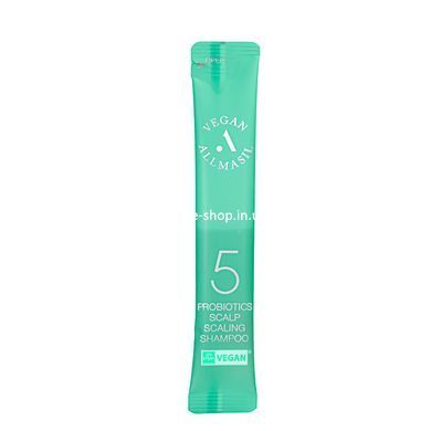 Шампунь глибокого очищення волосся All Masil 5 Probiotics Scalp Scaling Shampoo 8 мл
