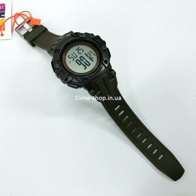Армейские мужские часы хорошее качество SKMEI 1545AG ARMY GREEN, ZO-444 Противоударные часы