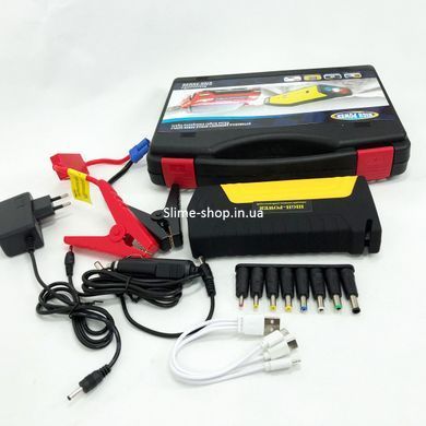 Пзу для автомобиля 50800 mAh, Пусковой стартер для авто, Бустер для запуска авто, AG-237 Пусковая зарядка